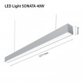 Lampa LED 2R Sonata 4000k