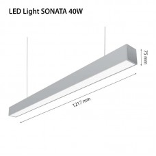 Lampa LED 2R Sonata 4000k