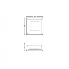 Lampa de perete de exterior Philips Hue Econic 15W