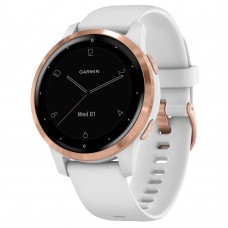 Smartwatch Garmin Vivoactive 4S Alb/Roz Auriu