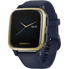 Smartwatch Garmin Venu Sq Music Edition Captain Blue/Light Gold