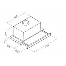 Hota telescopica Pyramis EL60M1 60cm