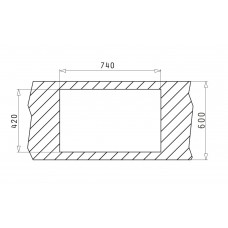Chiuveta bucatarie Pyramis granit SPARTA 76x44 1B 1D bej