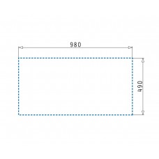 Chiuveta bucatarie granit TEKTON 100x51 1B 1D DR Iron Grey