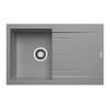 Chiuveta bucatarie granit ALAZIA 79x50 1B 1D Industrial grey