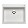 Chiuveta pentru bucatarie granit Pyramis Istros 61x50 1B Snow