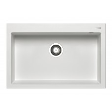 Chiuveta bucatarie Pyramis granit ISTROS 76x50 1B, alb