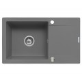 Chiuveta bucatarie KORFU 78X46 1B 1D Grey Chiuveta bucatarie KORFU 78X46 1B 1D Grey