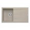 Chiuveta bucatarie granit Alazia 86x50 1B 1D Sand Beige