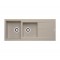 Chiuveta bucatarie granit Alazia 116x50 1 3/4B 1D Sand Beige