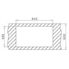Chiuveta pentru bucatarie Pyramis Granit Alazia 86x50 1 3/4B Carbon