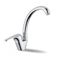 Set Pyramis inox chiuveta bucatarie KIBA LN + baterie SERENO