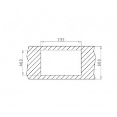 Set Pyramis inox chiuveta bucatarie CRETA 1B 1D ST LN + baterie ASALIA