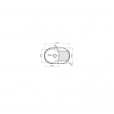 Set Pyramis chiuveta inox SR Mini 1B1D ST LN & baterie Asalia