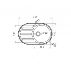 Set Pyramis inox chiuveta bucatarie SR MINI DR LN + baterie Bello