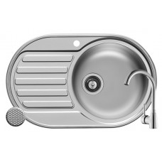 Set Pyramis inox chiuveta bucatarie SR MINI DR LN + baterie Bello Set Pyramis inox chiuveta bucatarie SR MINI DR LN + baterie Bello