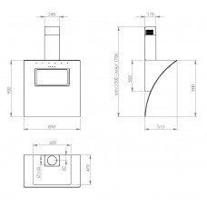 Hota Pyramis Design KA8250 90cm