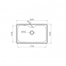 Set Pyramis 2IN 1 Chiuveta Inox Inset 1B SM + Baterie
