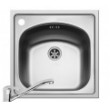 Set Pyramis 2IN 1 Chiuveta Inox Inset 1B SM + Baterie Set Pyramis 2IN 1 Chiuveta Inox Inset 1B SM + Baterie