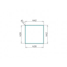 Chiuveta bucatarie Pyramis inox Astris Colora 40x40 1B Copper