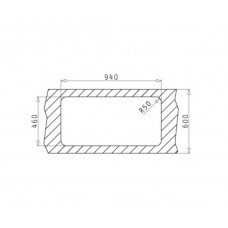 Set Pyramis inox chiuveta bucatarie SPACE PLUS 1B 1D LN + baterie Tronto