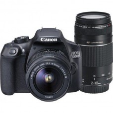 Camera foto Canon Dublu kit EOS-1300D + EFS18-55 + EF 75-300 18MP