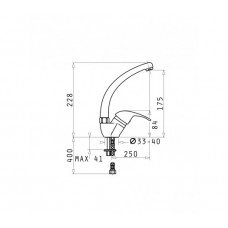 Set chiuveta soft compozit Level ARTITHEK 1B 1D ST Negru & baterie Ossia