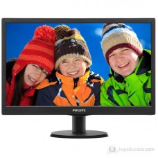 Monitor LED Philips  193V5LSB2/62 Hd Ready  Black