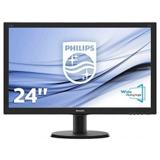 Monitor LED Philips 240V5QDAB Full HD Black