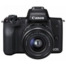 Camera foto Canon EOS M50 Black KIT EF-M15-45 IS STM