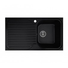 Chiuveta soft compozit Stripe DUROTHEK 1B 1D DR Negru Chiuveta soft compozit Stripe DUROTHEK 1B 1D DR Negru