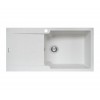 Chiuveta soft compozit Level DUROTHEK 100x50 1B 1D DR Alb
