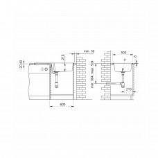 Chiuveta soft compozit Level DUROTHEK 100x50 1B 1D DR Alb