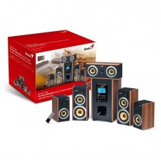 Sistem audio Genius SW-HF5.1 5200 Wood telecomanda