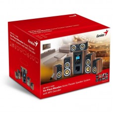 Sistem audio Genius SW-HF5.1 5200 Wood telecomanda