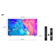 QLED Smart TCL 50C635 4K UHD