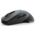 Mouse gaming wireless Alienware 610M Moon Grey