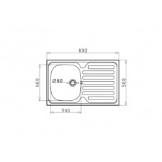 Set Pyramis inox chiuveta bucatarie si baterie INTL 1B 1D SM ST + ACCEL