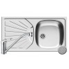 Set Pyramis inox chiuveta bucatarie si baterie ET78 DR LN + ACCEL