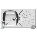 Set Pyramis inox chiuveta bucatarie si baterie ET78 ST LN + ACCEL Set Pyramis inox chiuveta bucatarie si baterie ET78 ST LN + ACCEL