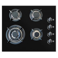 Plita pe gaz Pyramis Ecoline 64ACBG sticla neagra Plita pe gaz Pyramis Ecoline 64ACBG sticla neagra