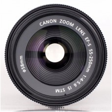 Obiectiv foto Canon EF-S 55-250 mm / F4.0-5.6 IS STM