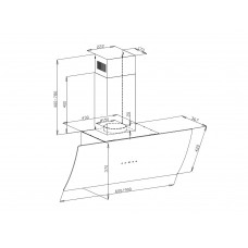 Hota decorativa Pyramis ATD60650B