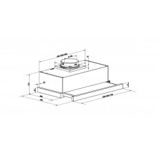 Hota telescopica Pyramis Power Sliding ATS60330B