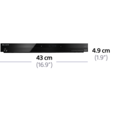 Player Blu-ray Sony 3D BDP-S7200B 4K Wi-Fi