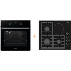 Pachet Gorenje cuptor electric BO637E21XG + plita mixta KC631UUSC Pachet Gorenje cuptor electric BO637E21XG + plita mixta KC631UUSC