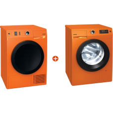 Pachet Gorenje masina de spalat W7543LO + uscator rufe D8565NO Pachet Gorenje masina de spalat W7543LO + uscator rufe D8565NO