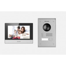 Kit videointerfon IP Hikvision DS-KIS703-P