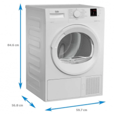 Uscator de rufe cu pompa de caldura Beko DS8452TA