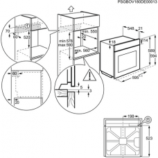 Cuptor electric incorporabil Electrolux EOE7C31X
